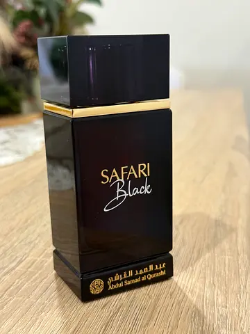 Safari Black by Abdul Samad Al Qurashi — 100% full perfume bottle