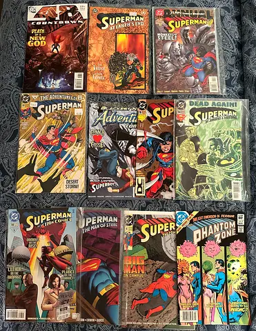 Lot/Set of Vintage Comics - Mixed