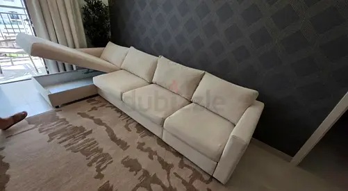 Ikea vimle L shape sofa bed with mattress