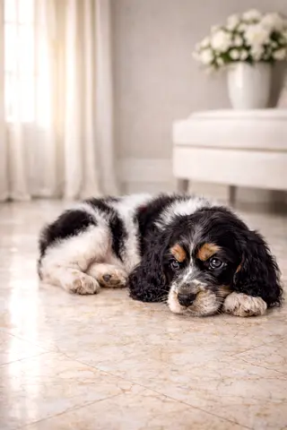 Spaniel Cocker puppy اسبانيل كوكر