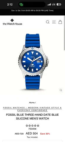 Fossil  Armani Exchange Watches