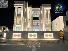 Luxury modern corner villa – two floors and a roof with a private pool and very spacious areas, di