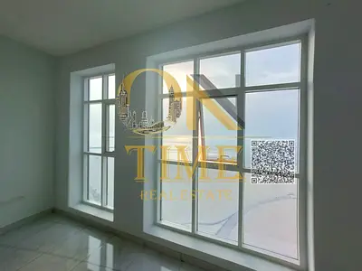 For annual rent: 3 bedrooms and a living room, direct view, first row on Ajman Corniche
