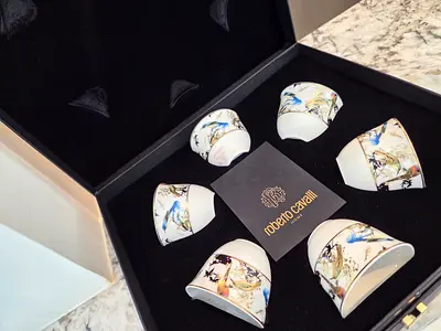 Roberto Cavalli. Arabic coffee cups. Unwanted Gift