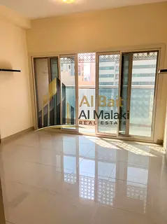 two bedrooms and a living room for rent in Al Taawun (Dubai exit) , beautiful open view.