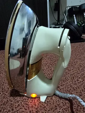 Panasonic  Dry Clothes Iron - White and Gold, Electric