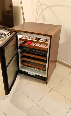 Sub-Zero built-in wine fridge
