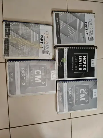 Medical coding books