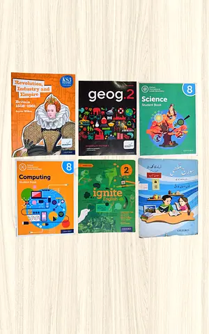 Year 8 Oxford Textbooks Set – 6 Core Subjects for School Success