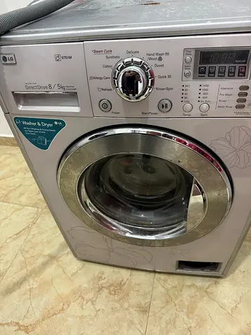 غسالة للبيع بها مشكلة كهرباء washing machine with electric problem