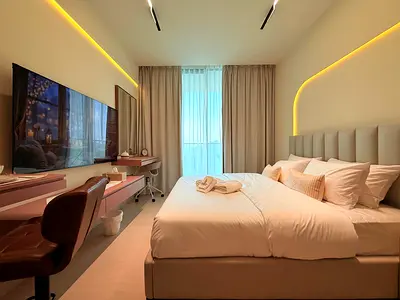Splendid Furnished Studio for Rent in Binghatti Azure, JVC