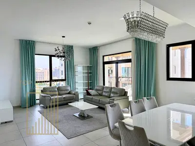 Biggest Layout | Vacant | Pool & Sea Views | 2 BR + Maid