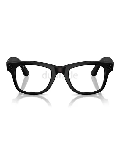 Ray-Ban style black full-rim eyeglasses (clear lenses) - unisex frame (new) (unopened)