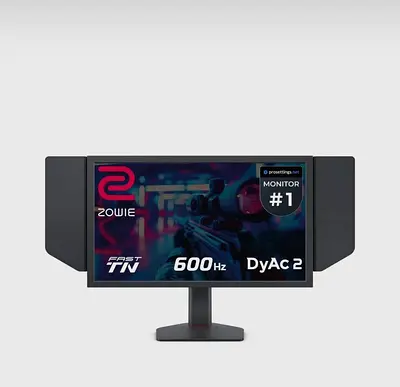 BenQ ZOWIE XL2586X+ 600Hz Gaming Monitor with Side Shields - Excellent Condition