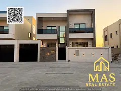 🏡 Luxury Modern Stone-Faced Villa for Sale in Al Zahya, Ajman | Prime Location | Ready to Move In