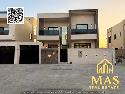 🏡 Luxury Modern Stone-Faced Villa for Sale in Al Zahya, Ajman | Prime Location | Ready to Move In