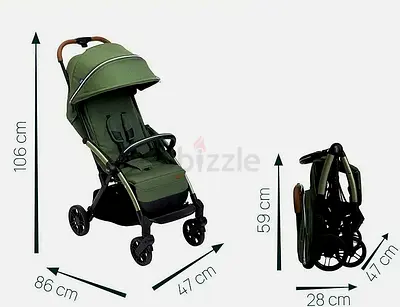 Cabin Approved Chicco Goody Automatic Fold Stroller USA Made Almost Brand New