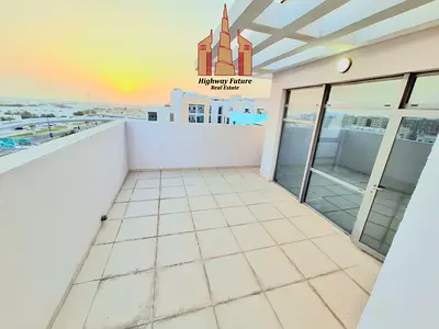 Luxurious Bigger 1bhk + Big Terrace at prime Location Uptown Alzahia Community