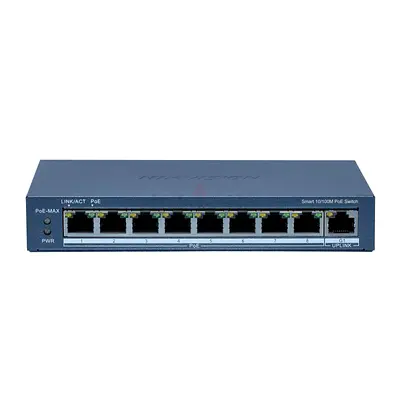 8 Port Fast Ethernet Smart POE Switch