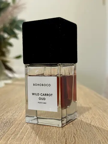 BOHOBOCO Wild Carrot Oud perfume bottle - lightly used