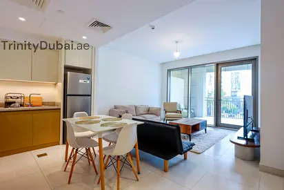 شقة بغرفة نوم واحدة | كريك سايد 18 بوديوم | شرفة | إطلالة على وسط المدينة