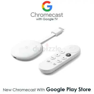Google Chromecast with Google TV 4K white