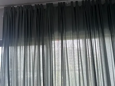 Curtains, carpets, chairs for sale