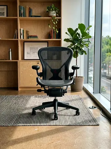 Herman Miller Aeron Ergonomic Office Chair - Size B, Good Condition