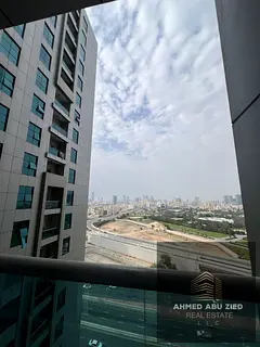 Two-bedroom apartment with a living room in Al Nuaimiya 2 – City Towers, open view, two balconies,