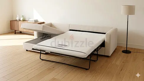 IKEA vimle L Shape Sofa Bed Beige Excellent condition