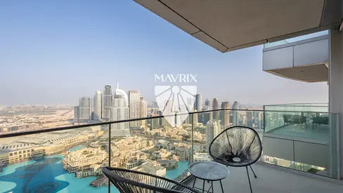 Unfurnished | High Floor | Burj and Fountain Views