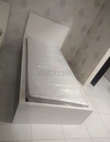 Ikea malam single bed (90*200)with  an IKEA mattress ✨