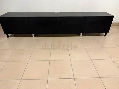 IKEA TV stand, black