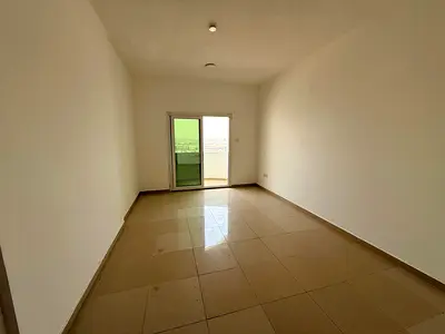 Balcony / open view / spacious area / renovated building / close to Dubai exit / near Industrial Area and Al Nahda