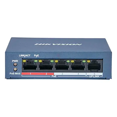 4 Port Fast Ethernet Unmanaged POE Switch