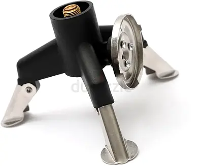 Gas Stove Tripod Stand Adapter Stainless Steel Gas Tank Conversion with Locking Function Outdoor Cam