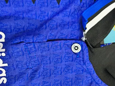 Blue Adidas Polo Shirt - Casual Mens Top