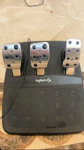 Logitech G Driving Force Pedals (Throttle, Brake, Clutch) - Good Condition