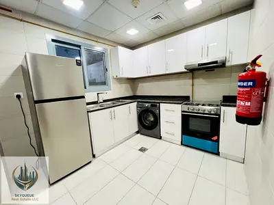 Brand new spacious 1bhk with kitchen appliances available for rent @ 6 cheques