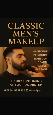 mens groming and make over home service