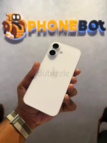 Apple iPhone 16 ( 256GB ) white - Like New Condition with 1 Year Warranty with Tax Invoice