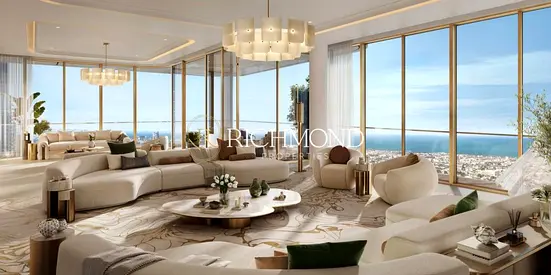 4 Bedroom Apartment | Address Grand Downtown | Burj & Sea Views