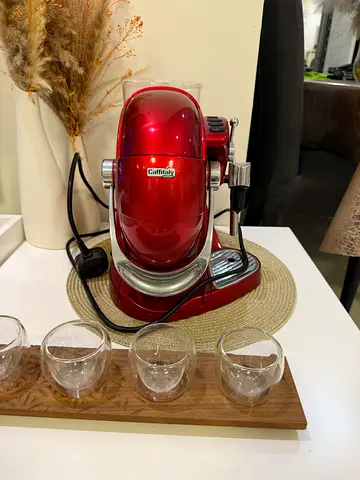 Personal Red Espresso/Coffee Machine - Good Condition