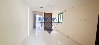 Neat and clean and family building Cantral ac 1bhk available now in al qasmiya 26k