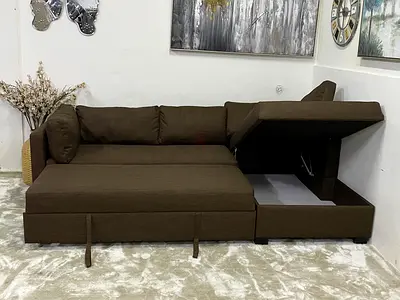 Sofa Bed With Storage five cushions