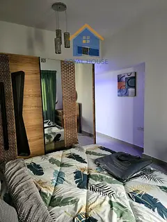 For sale: One bedroom and living room, divided into two rooms, with parking in Al Taawun.