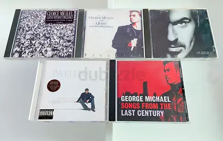 5 George Michael Music CD’s