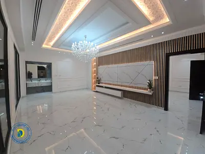 Prime location in Al-Haliou 2, luxurious corner villa with 5 rooms and a roof terrace, registration fees included.