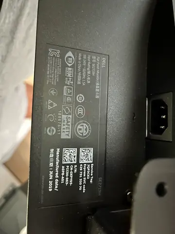 Dell SE2719H 27-inch LED Monitor - Great Condition with VESA mount