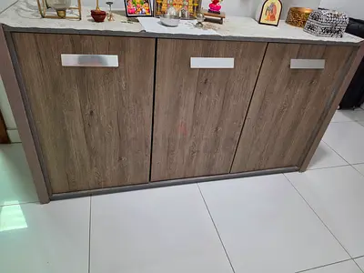 Three row wooden Cabinet